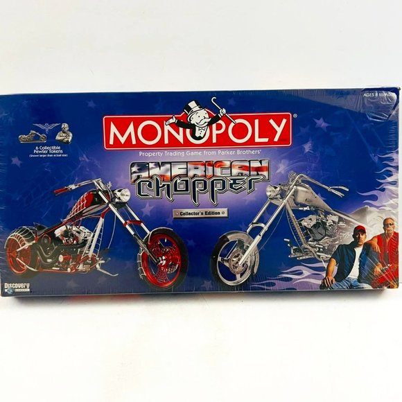 Vintage Monopoly American Chopper Collector's Edition Board Game‎ 2006 Sealed